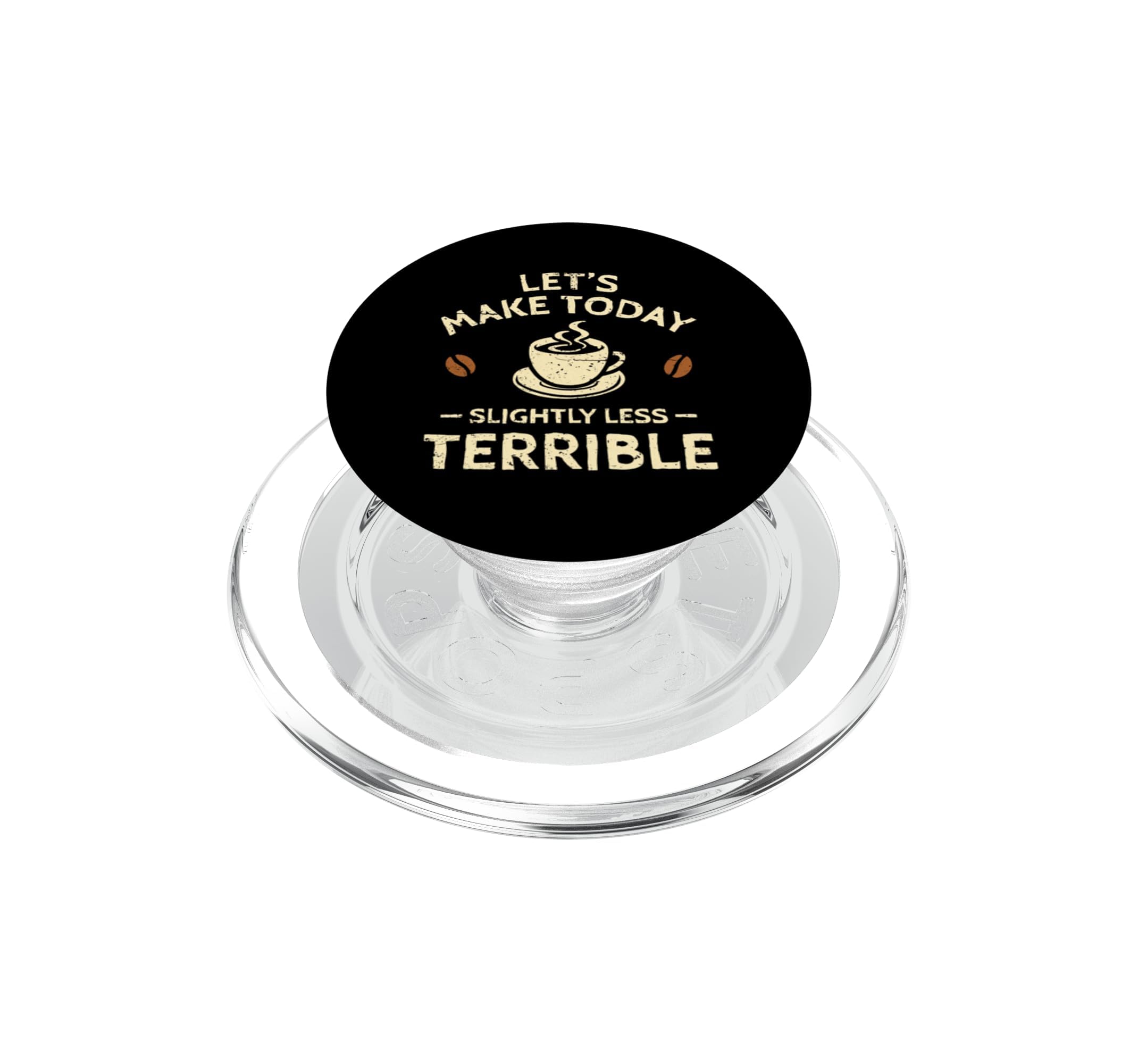 Café un Poco Menos Terrible PopSockets PopGrip MagSafe con base de imán potente 6