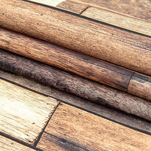 Zxawt Antique Wooden Round Tablecloth,Old Brown Hardwood Wooden Planks Western American Style Rustic Farmhouse Plank Grunge Lodge Garage Loft Natural Rural Graphic Artsy Vintage Home Décor 70” Inch #TOP3