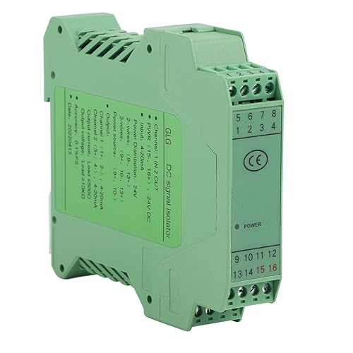 Miniatura 5 de B0Cbgpb2Xl, messumformer 4-20ma 0-10v, transmisor 4-20mA PLC detecta acondicionador (#2) DC 24V aislador de corriente (uno en dos hacia fuera 4-20mA