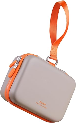 TELESIN DisAdv - Funda de transporte para DJI Osmo Action 65 Pro y accesorios oficiales, bolsa de transporte dura impermeable para baterías de