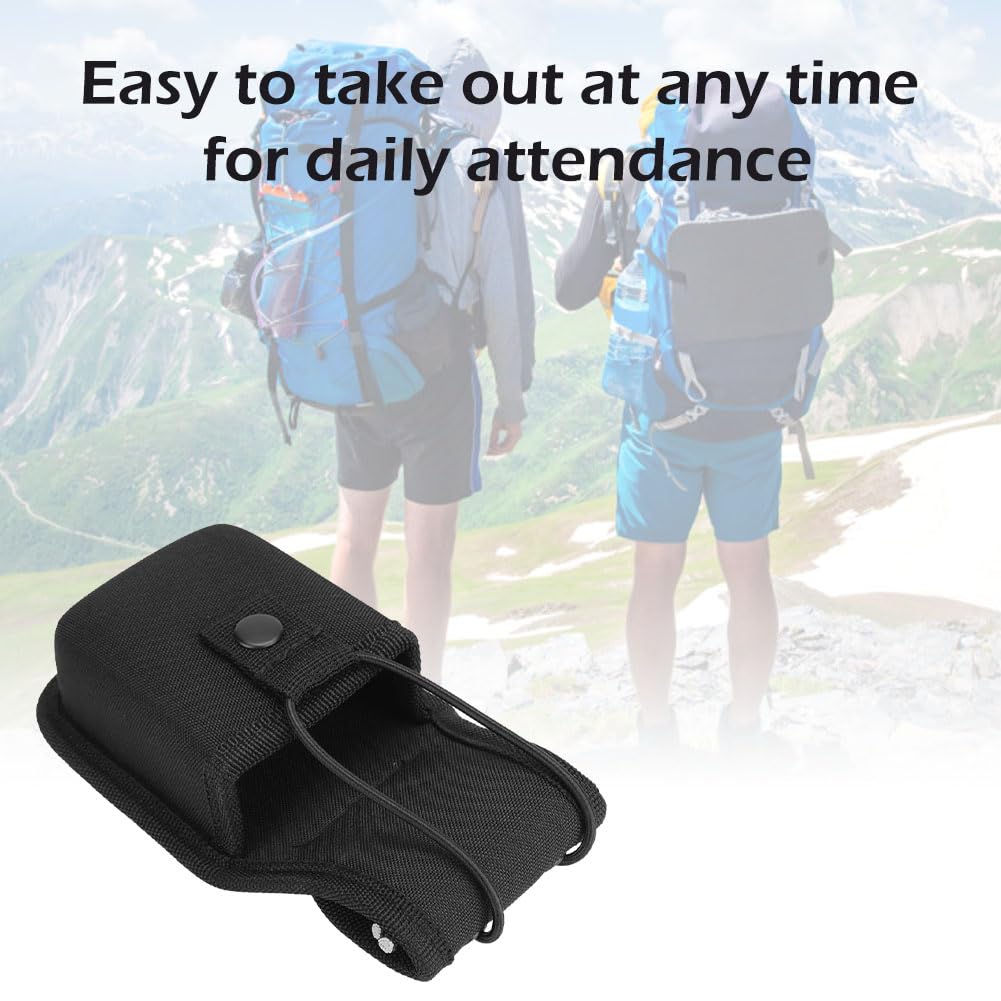 Custodia Radio Porta Cinturone per Walkie-Talkie Tattica Nero