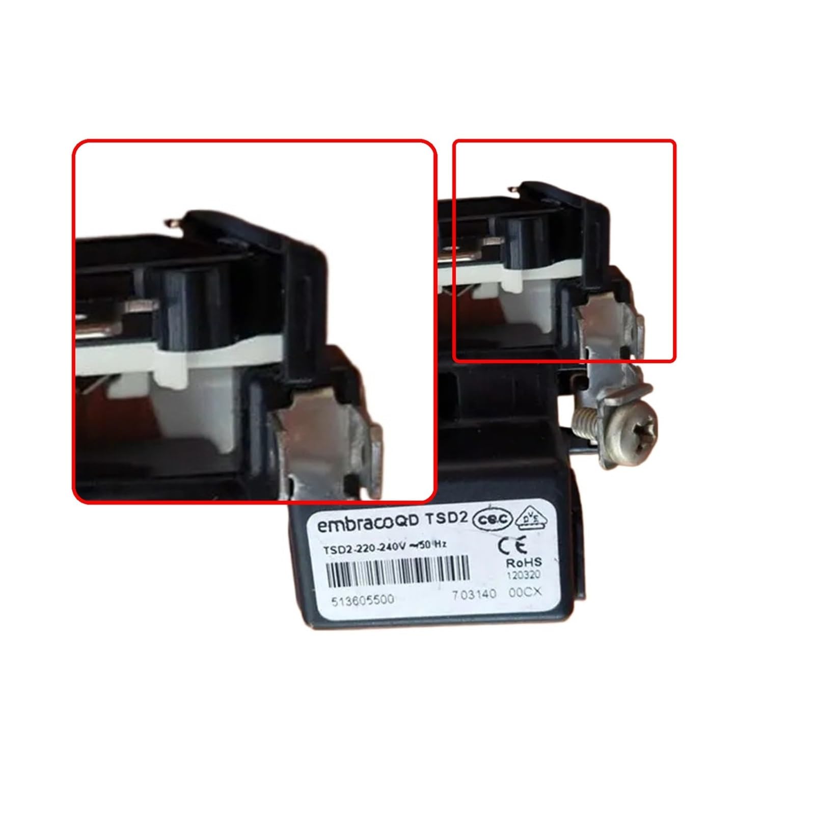 Relé De Frigorífico, Compatible Con Haier, Compatible Con Embraco, Repuestos De Congelador QD TSD2 513605500
