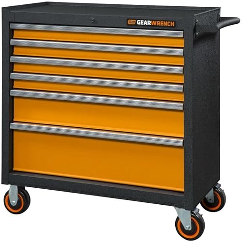 GEARWRENCH 36" 6 Drawer GSX Series Rolling Tool Cabinet - 83243
