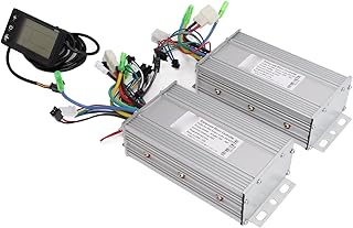 Vbestlife Electric Bike Brushless Controller,Dual Drive 36/48V 500W Electric Scooter Bike Brushless Motor Controller 866 LCD Display