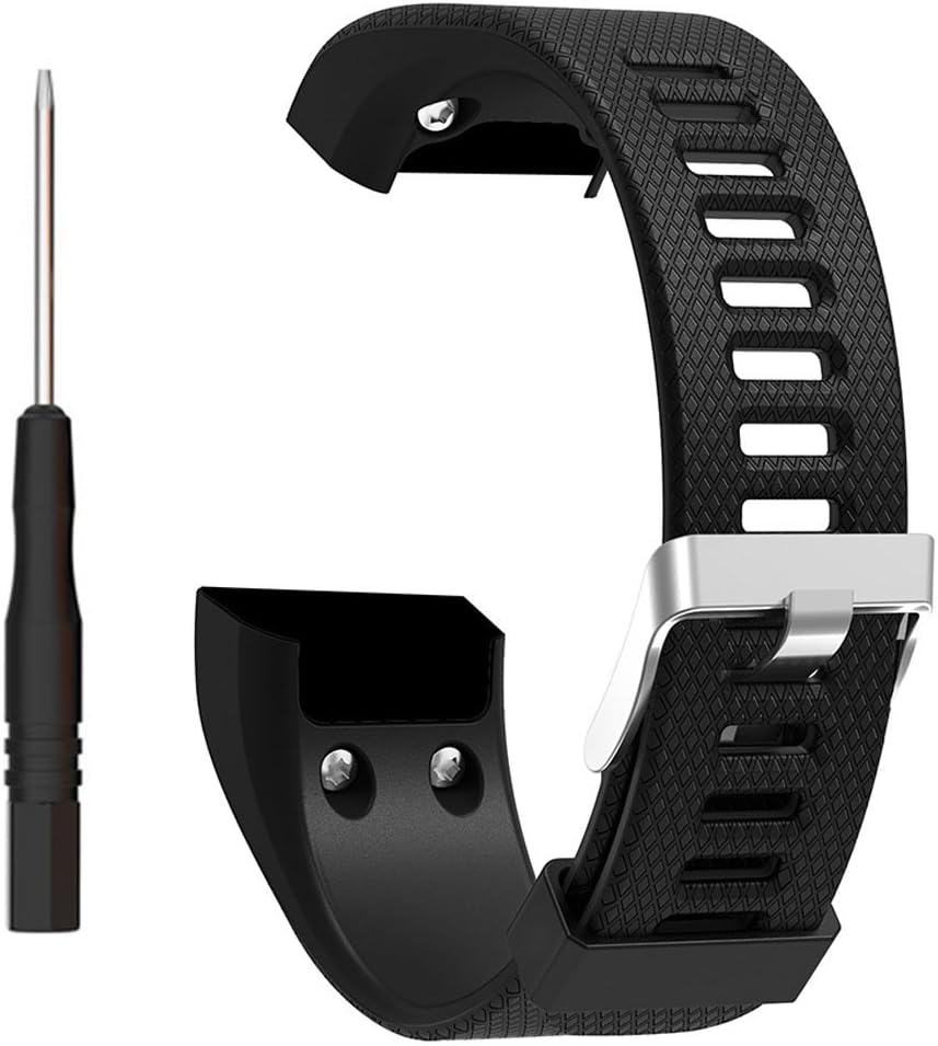 Band for Garmin vivosmart HR+, Silicone Strap Replacement Wristband for Garmin vivosmart HR+ (No Tracker)