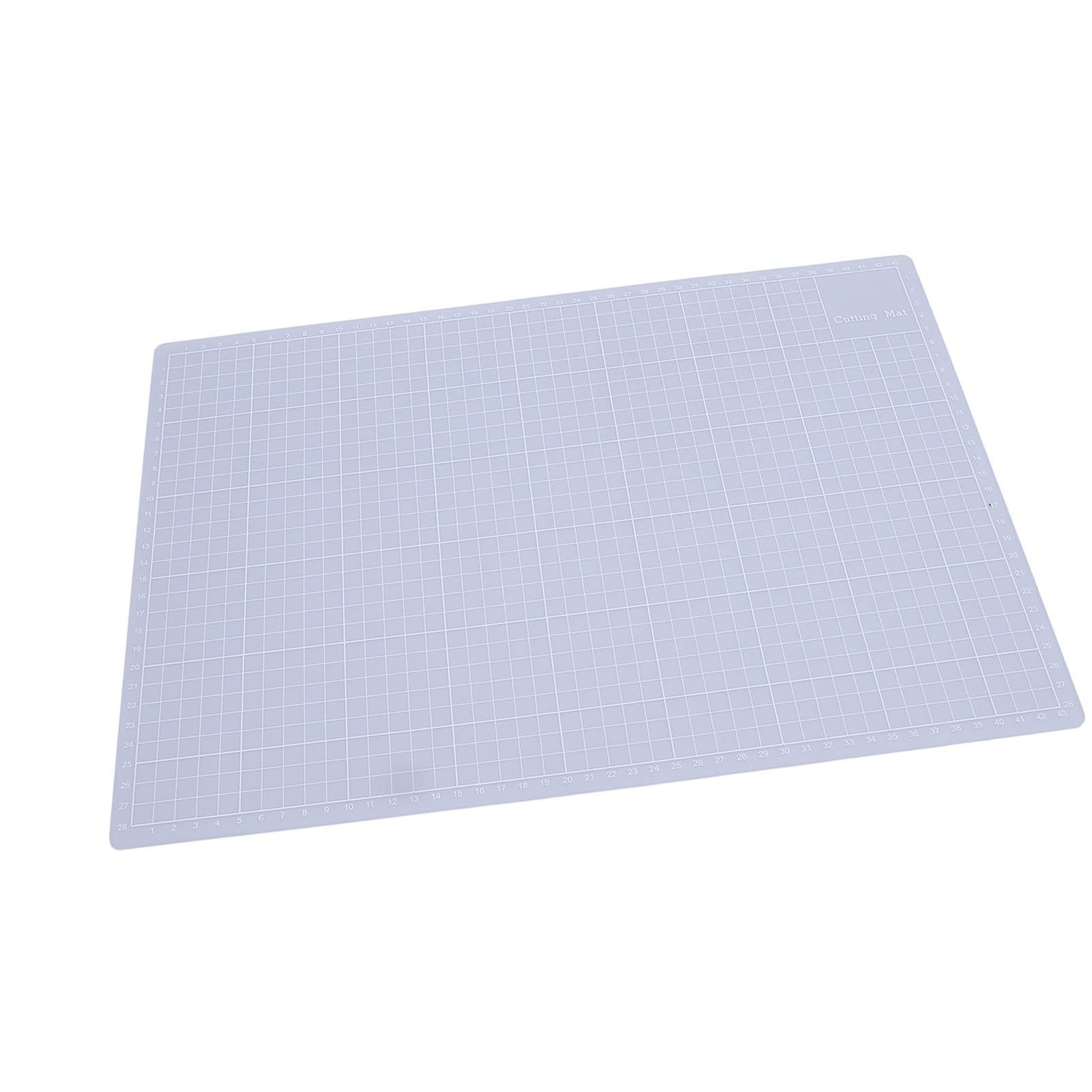 Tappetino da Taglio Trasparente per Taglio in PVC Composito Tappetino Antiscivolo Versatile in PVC Composito per la Creazione di Pittura per Scrittura (Formato A3)