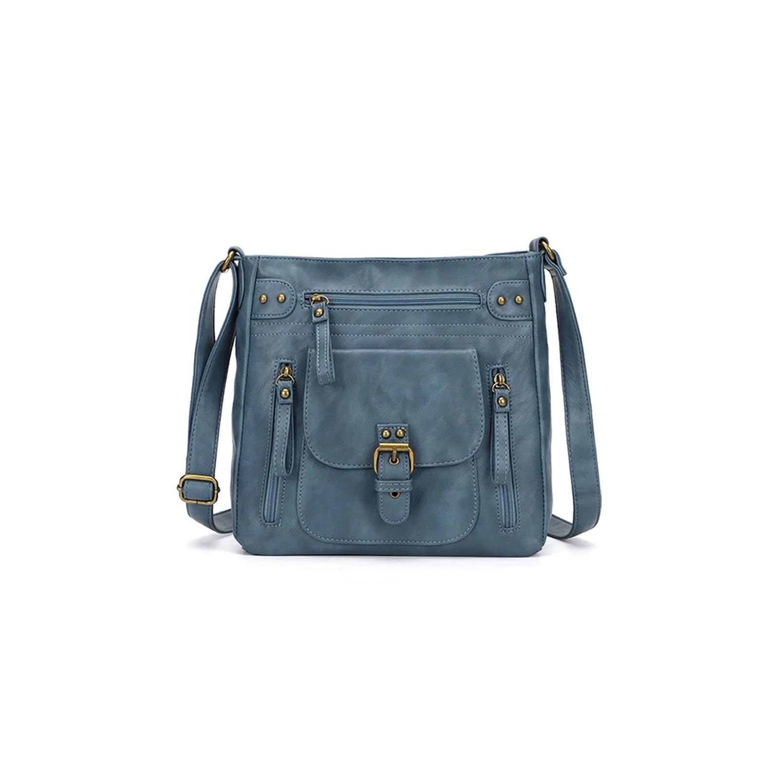 Sac à bandoulière multi-poches grand sac à main à bandoulière réglable femme