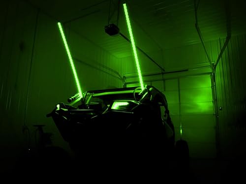 Miniatura 7 de SuperATV Luces LED RGB de 5 pies - Juego de 2 - Control con tu teléfono