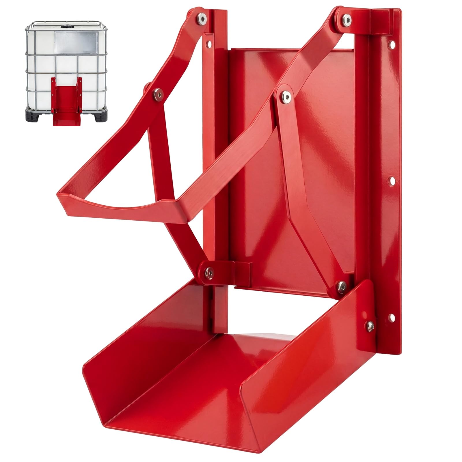 9x9" Sliding Grain Gate with Chute, Heavy Duty for IBC Tote & Grain Bin