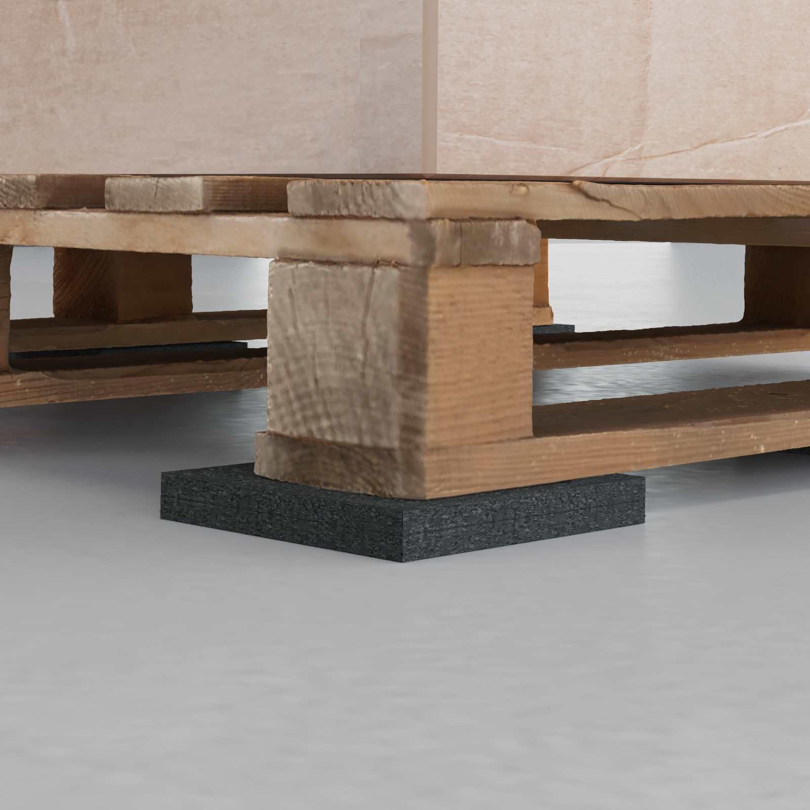 Gomma nera per attrezzature sportive, protezione pavimento o moquette, ufficio, soggiorno -H