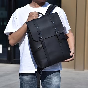 Casual Backpack, Daypack, Backpack, Popular, Square Backpack, Men's Backpack, Rucksack, Outing, Lightweight, For Work or School Commutes, Men's Fashionable