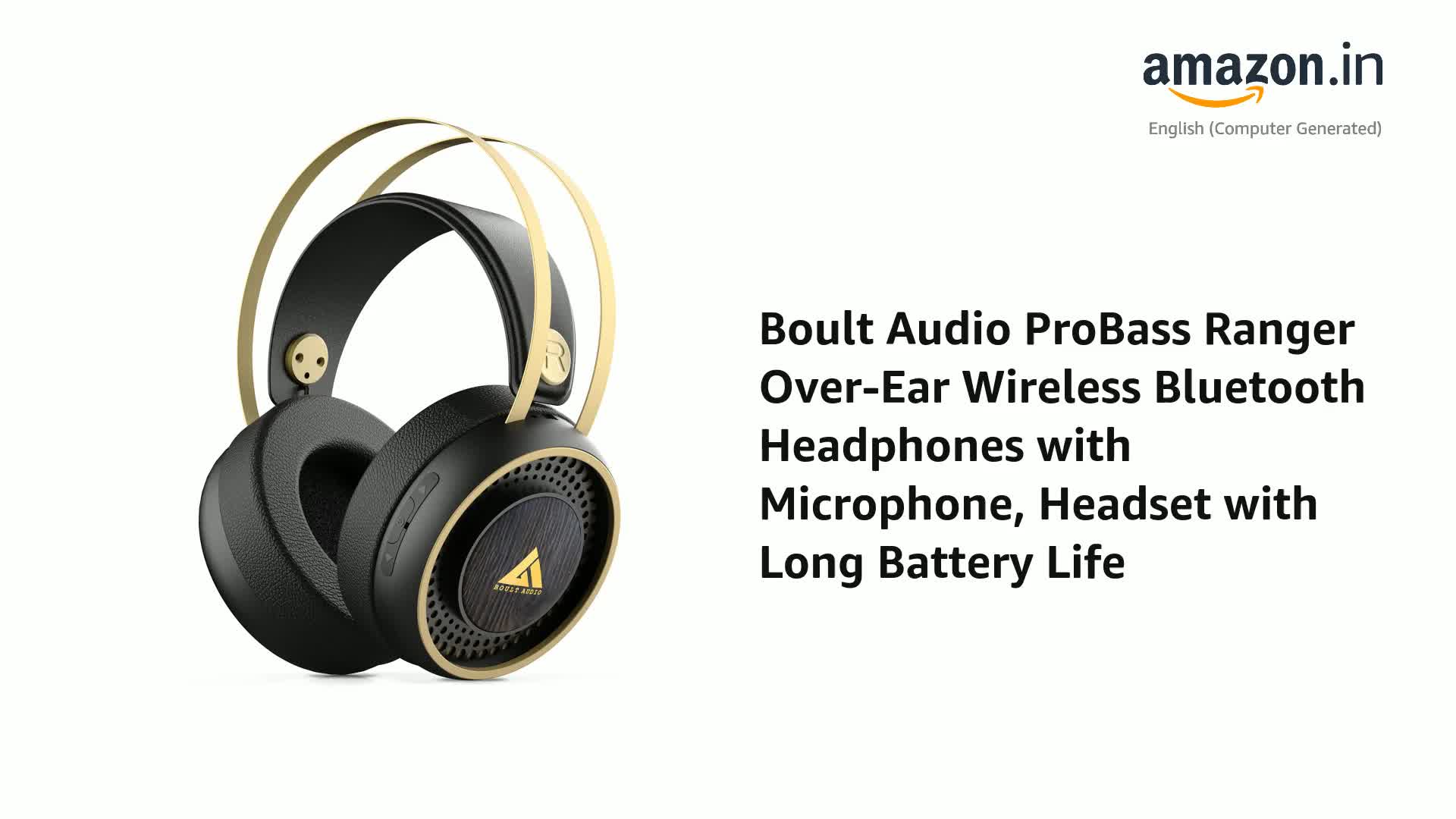 Boult Audio ProBass Ranger Over-Ear 