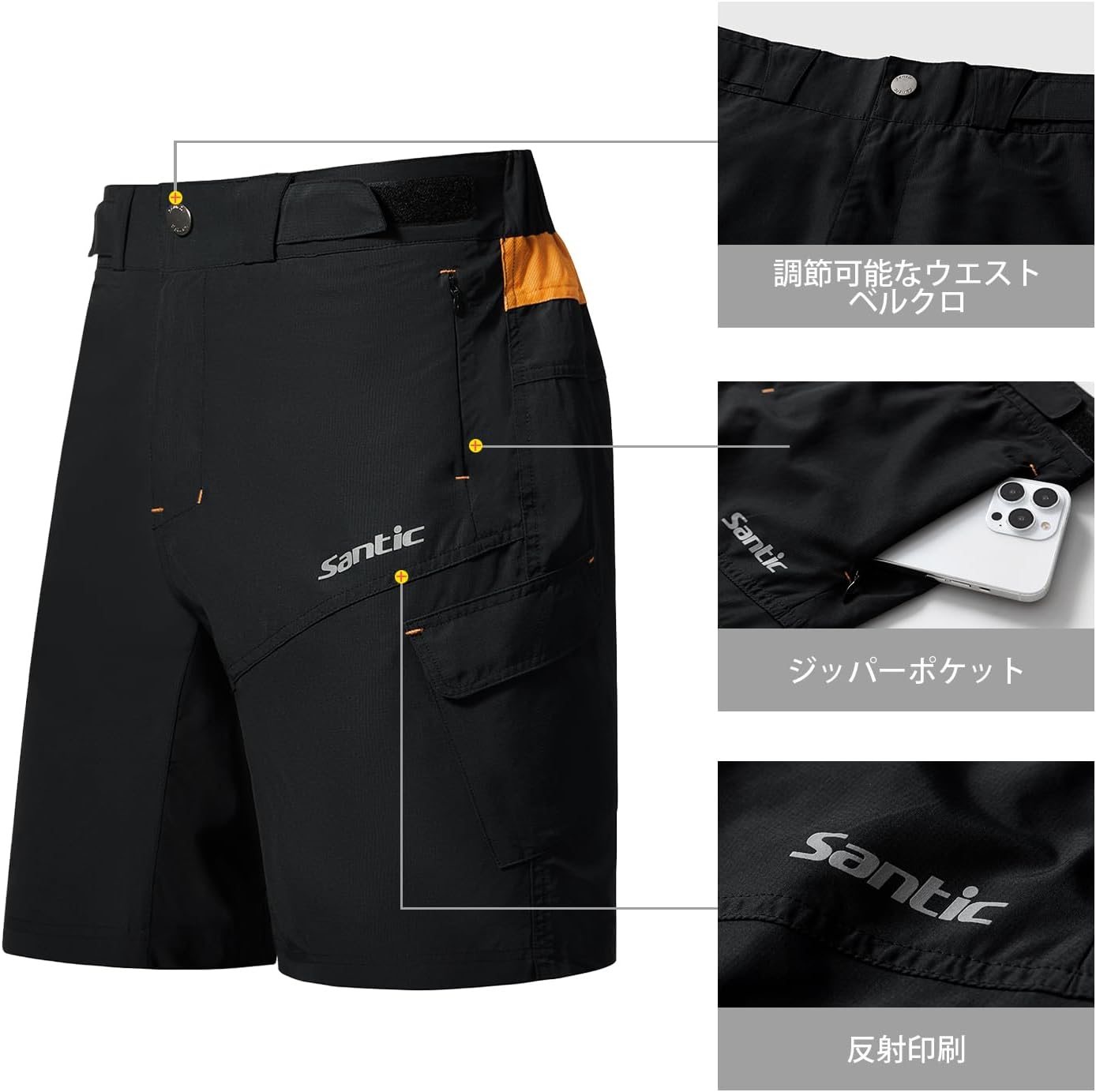 SLS3 トライアスロン男子トライアスロンショーツ2つのポケットに設計