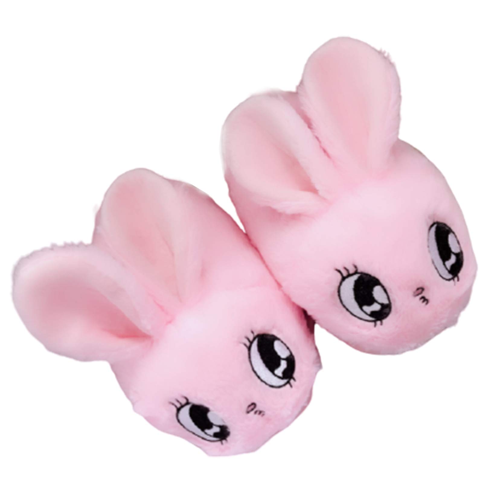 UYBAGLadies Slippers Outdoor Bedroom Women Cute Plush Anti-Slip Soft Lining Cotton Shoes Perfect for Cold Seasons Home Warm Christmas Halloween New Year Gifts,Pink,39~40