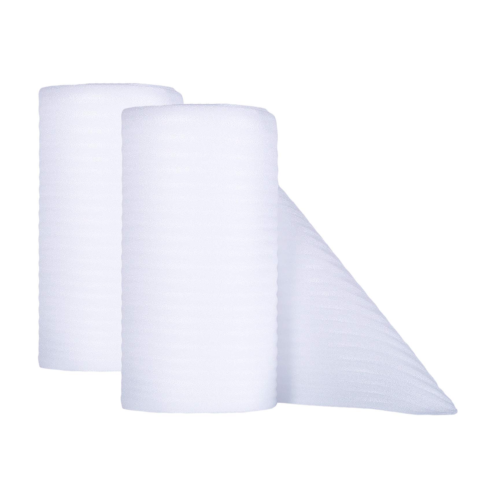 Buy Pogeair 2 Packs Foam Wrap Roll, 12 Inch×72 Feet Cushion Foam