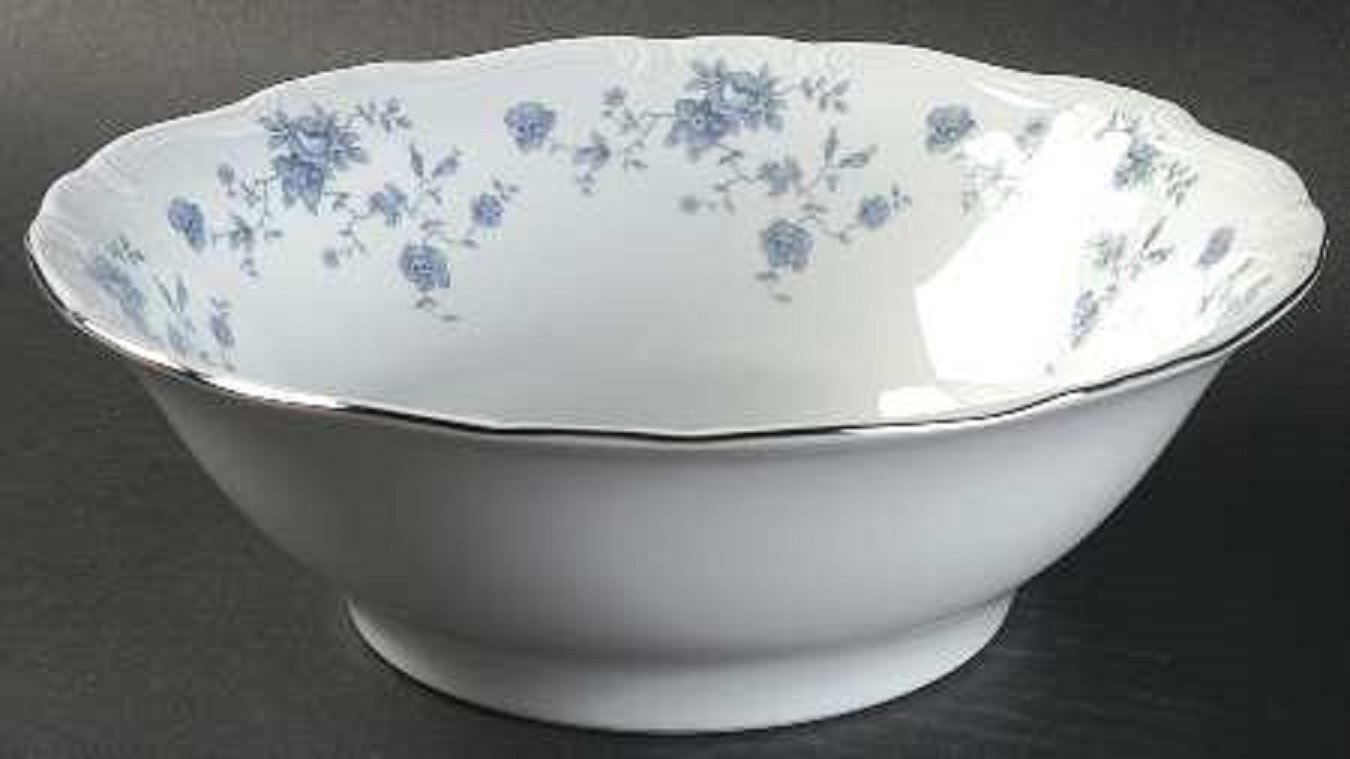 Haviland 蓋付きオーバルベジタブルボウル Amazon.com | Johann Haviland Bavaria Blue Garland Vegetable Bowl