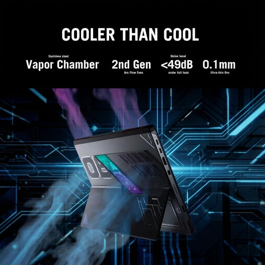 ASUS ROG Flow Z13 Gaming 2-in-1 Laptop 13.4" 2560x1600 180Hz Touch 100% DCI-P3 AMD 16-core Ryzen AI MAX+ 395 (Up to 40 Tops) 64GB RAM 512GB SSD AMD Radeon 8060S RGB Backlit Wi-Fi7 Win11Pro ICP Acc 8 61CjZ49FP7L. AC SL1024