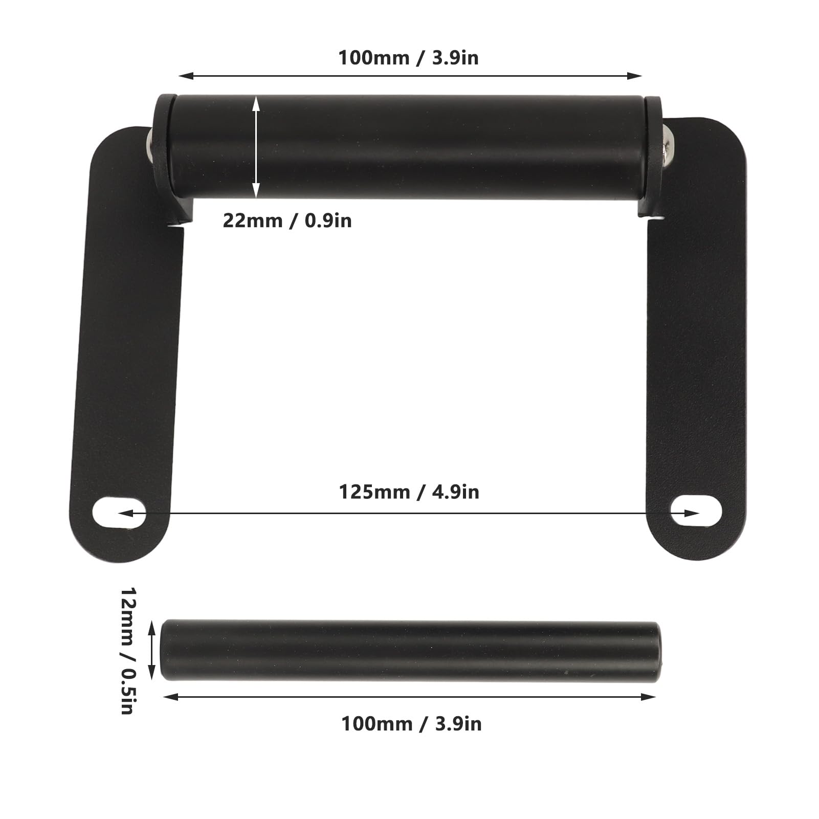 Bediffer Staffa di Navigazione per Telefono Moto Supporto per Supporto Durevole per Aprilia SR GT200 GT125