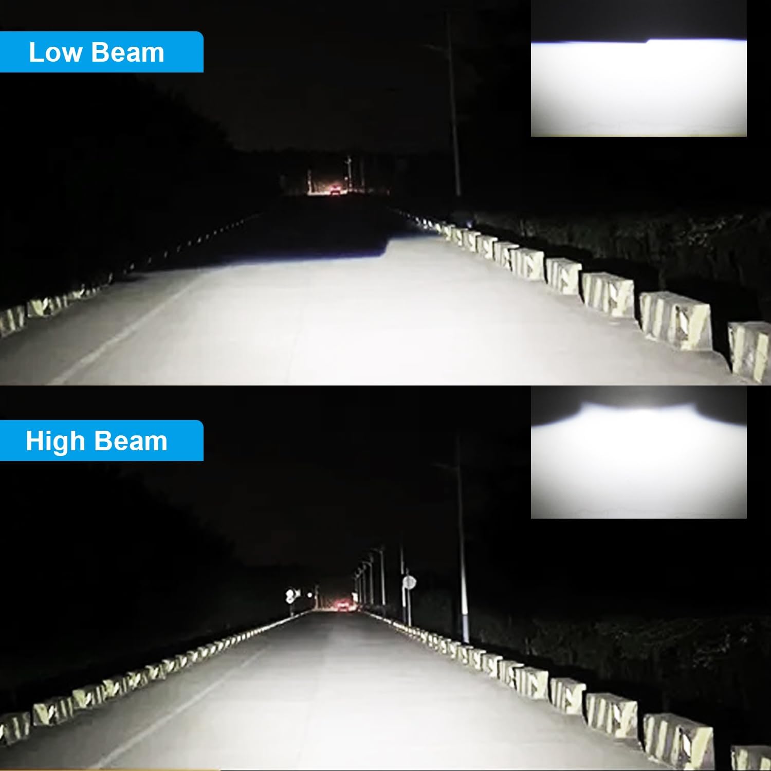 D5S Xenon HID Headlight Bulb, 6000K 35W Cold White Metal Base High Low Beam Light Bulb Replacement, Pack of 1