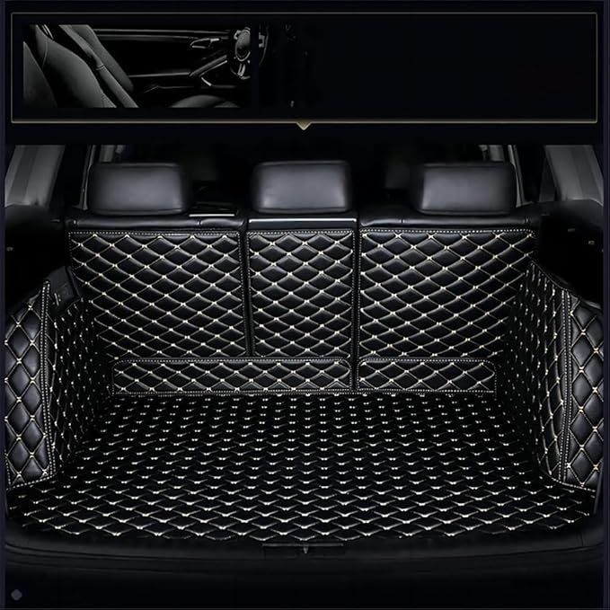 Tapis de coffre Audi Q5 en cuir idéal pour sorties nature et voyages