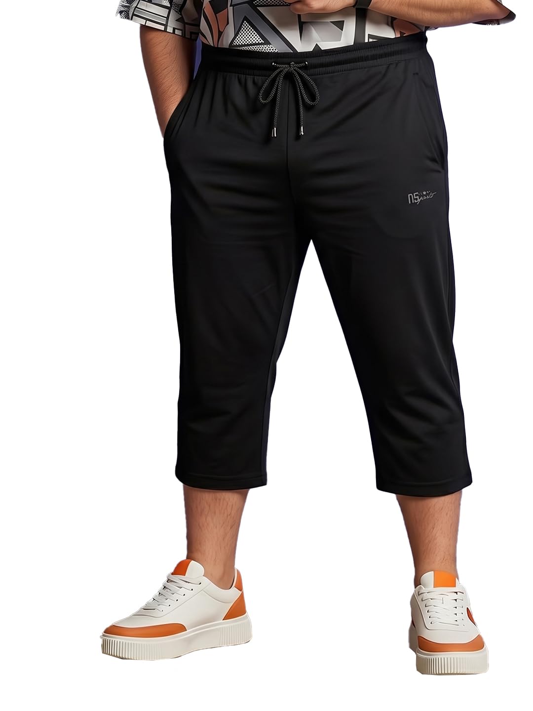 unimax Men's Plus Size Cotton Blend Comfort Fit Capri-picture-46