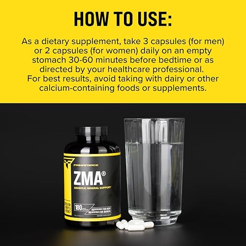 Miniatura 8 de primaforce ZMA 180Cápsulas Vegetarianas