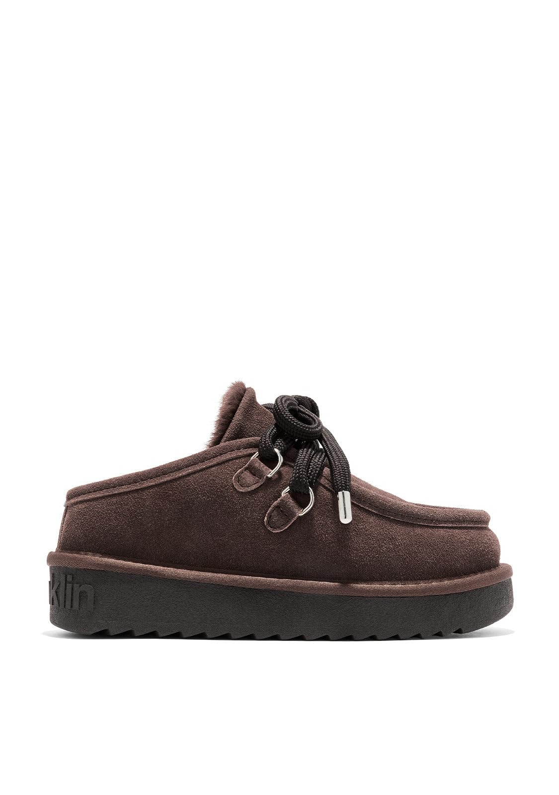 D.Franklin Chodaki Damskie Nordic Clog w kolorze czekoladowym - Buty Damskie - Moda Casual - Rozmiar (41) - Model nordic