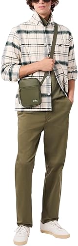 Miniatura 4 de Lacoste Bolso cruzado plano de PVC para hombre