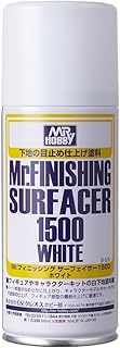 B529 Mr. Finishing Surfacer White 1500 Aerosol, GSI