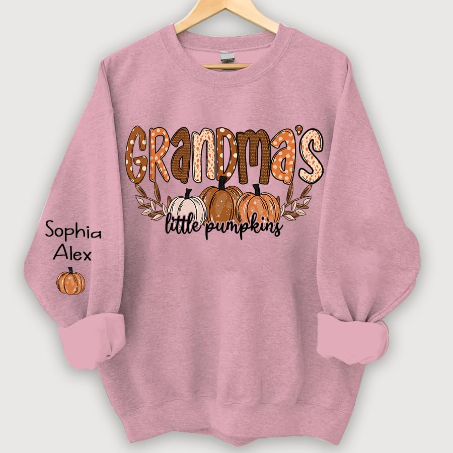 sweatshirt, love grandma life shirt, grandma shirt Pumpkin sweatshirt, grandma gifts3