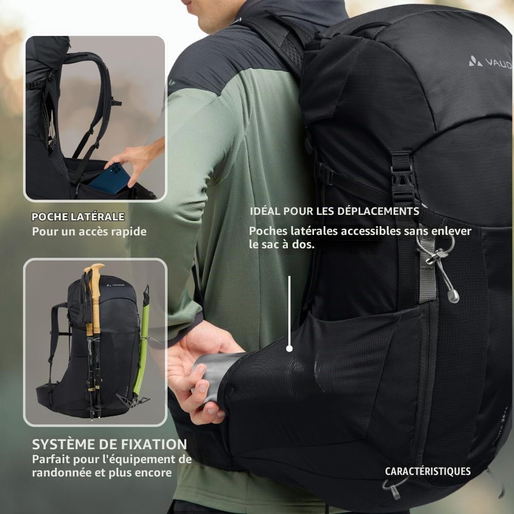 VAUDE Sac à dos unisexe Brenta 36+6