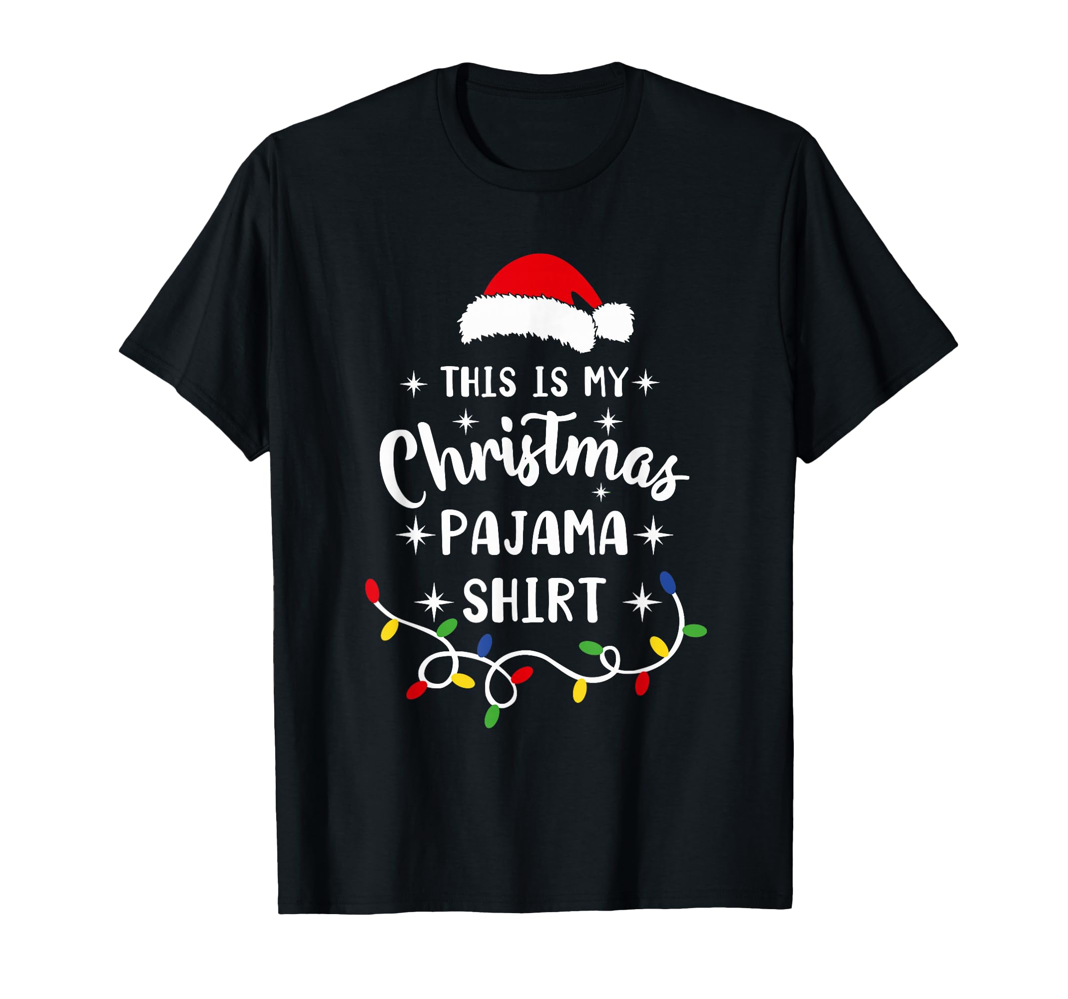 This Is My Christmas Pajama Shirt Xmas Pajama Men Women Kids T-Shirt