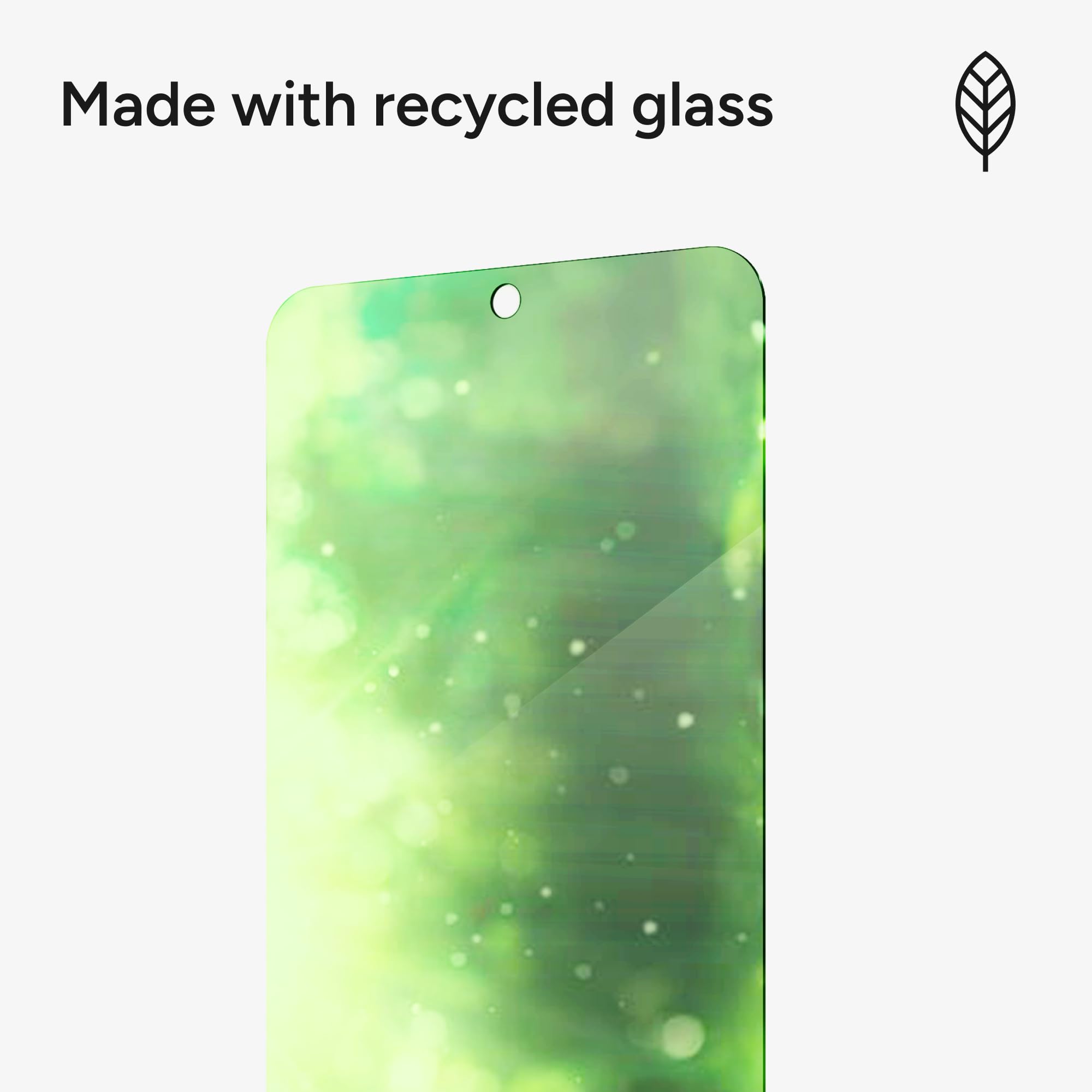 ZAGG Glass Elite - Protector de pantalla para Samsung Galaxy A36 5G - Cristal templado ultra fuerte, resistente a los arañazos, instalación EZ APK, InvisibleShield, fabricado con materiales reciclados