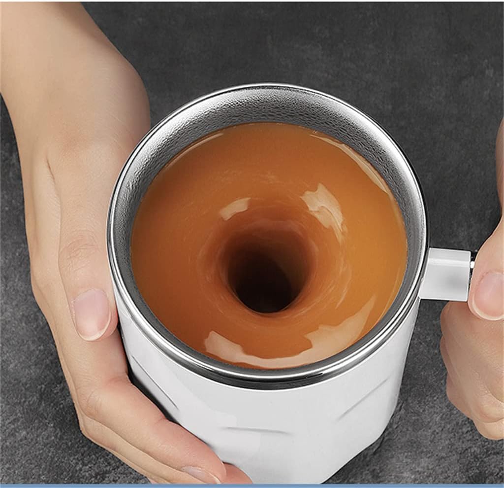 Temperature Difference Automatic Stirring Cup Coffee Lazy Magnetic Electric Rotating Water(E)