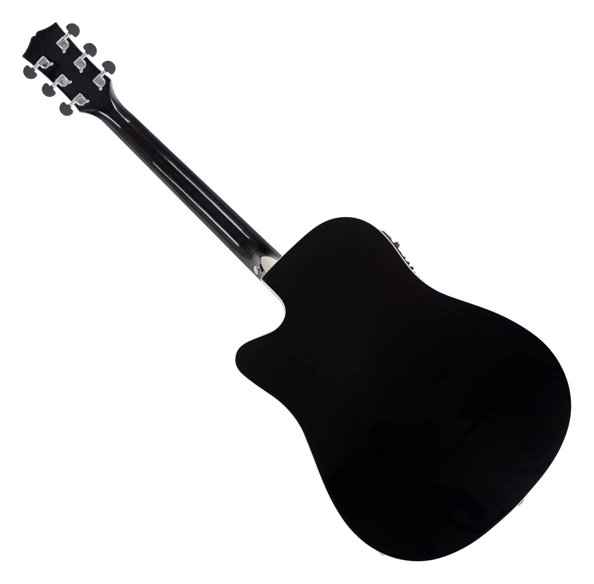 Classic Cantabile WS-20 BK "Songwriter Pro" Set, Chitarra, Serie Western | Costruzione dreadnought, 6 corde, Costruzione a coda di rondine (manico), X-bracing, Tavola armonica: abete, Scala: 650 mm