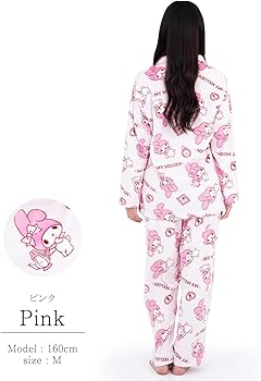 Amazon.co.jp: [SAZAC] マイメロディ シャツパジャマ マイクロファー