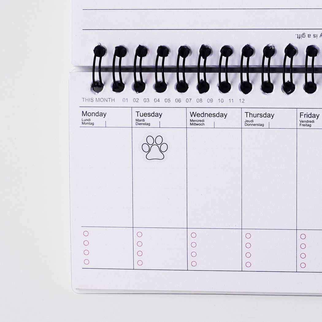 Print Planner Stickers, 120 Clear Cat Dog Pet Planner Labels Scrapbooking Crafting Stickers - Image 4