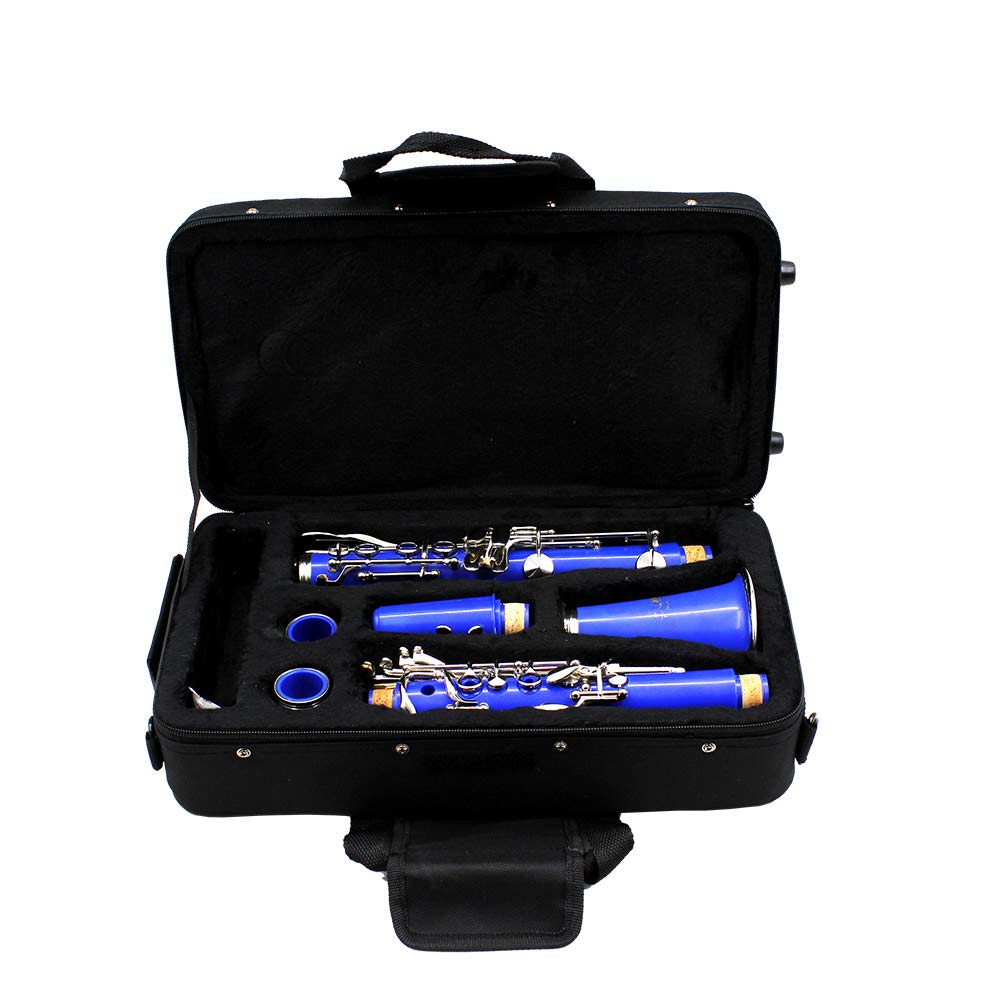 VIDOO Schaum gepolstert verdickte Oxford Tuch Tasche Klarinette Box Fall mit Griff Band Schutz Teile Coupon 9db38e