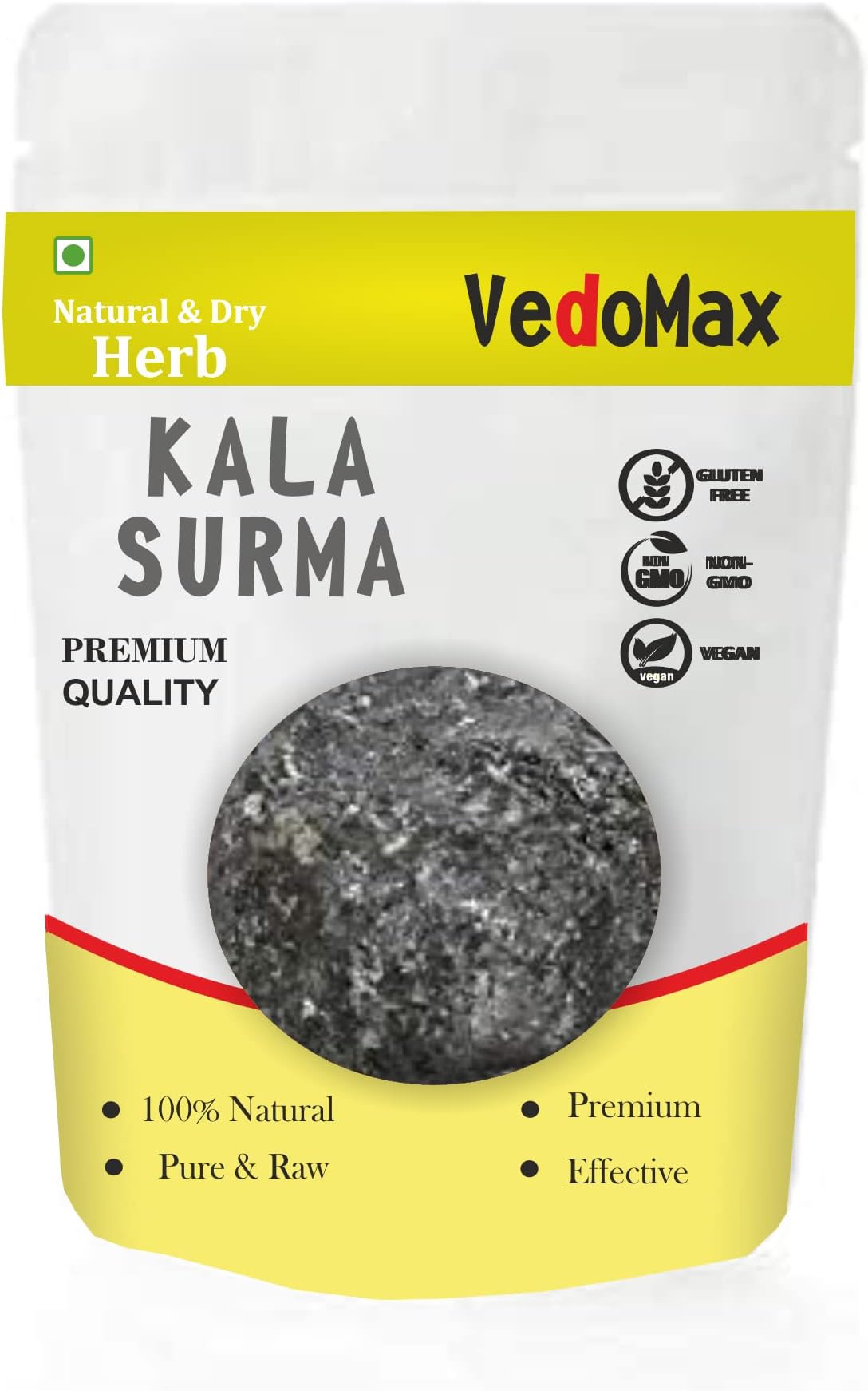 VedoMax Black Surma | Kala Surma | Black Surma Stone | - (100 gm)