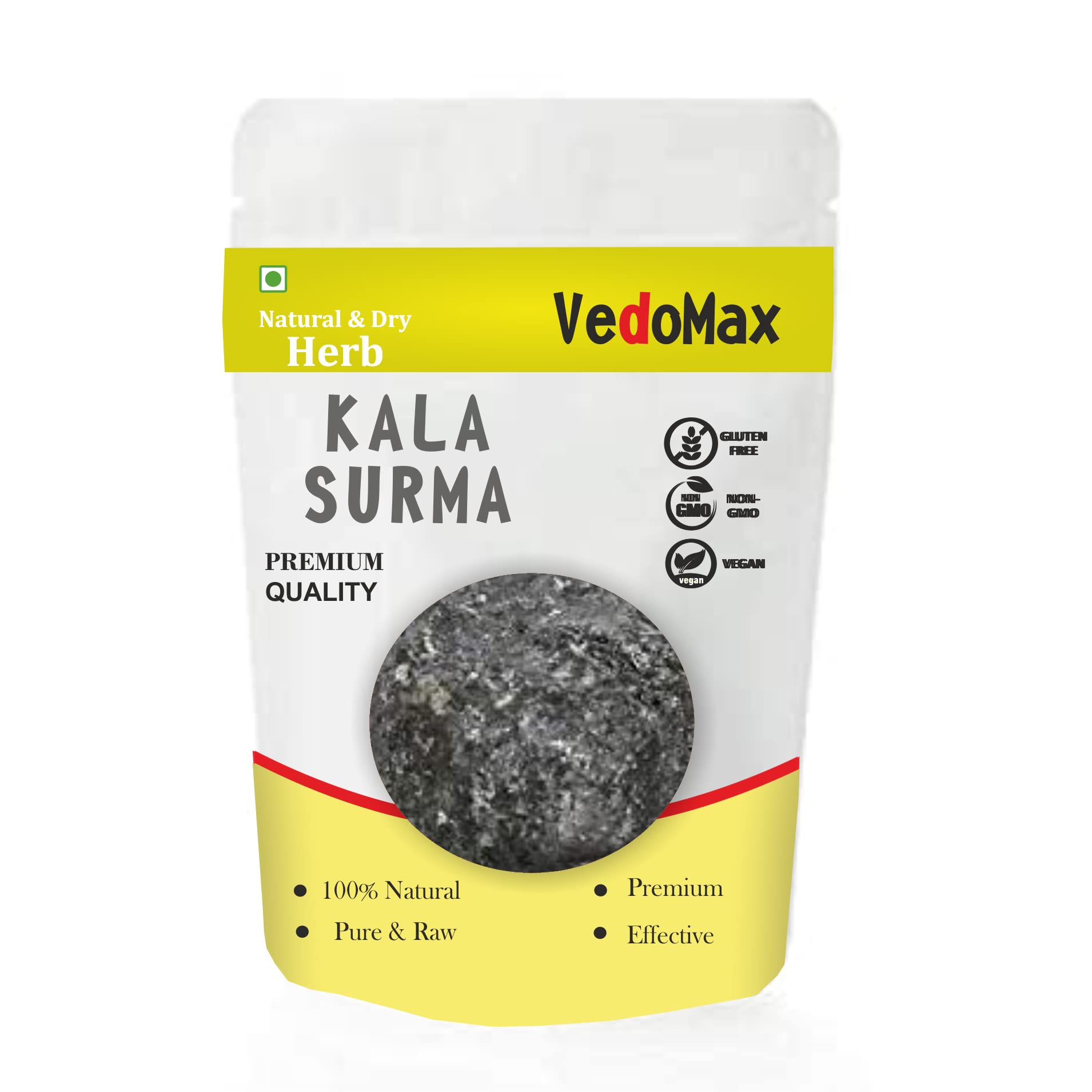 VedoMax Black Surma | Kala Surma | Black Surma Stone | - (100 gm)
