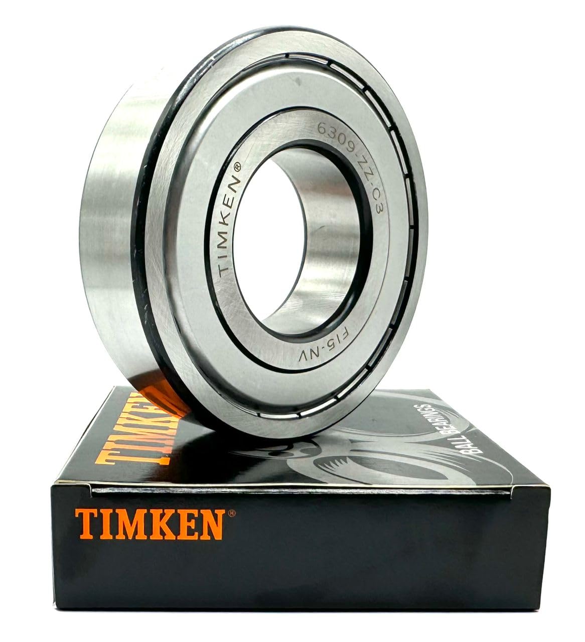 TIMKEN 6309 ZZ DEEP Groove Ball Bearing, Metal Shielded 45X100X25