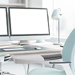Abs Keyboard Tray Sliding Holder Under Desk with Sliders Screws Pull Out Space Saving for Office