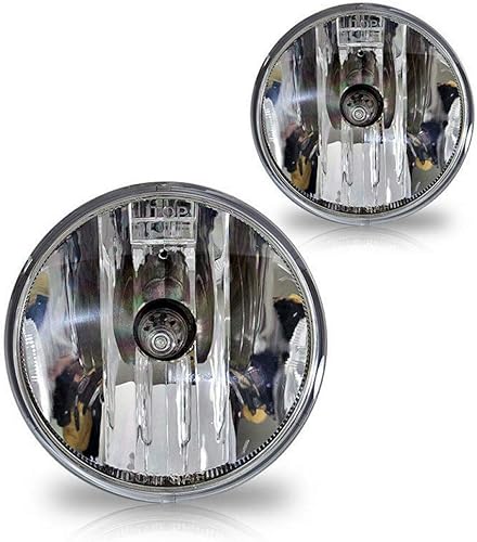 KarParts360 Para 2015 2016 2017 2018 GMC Sierra 2500 HD conjunto de luz antiniebla par lado conductor y pasajero con bombillas sustituye GM2590104