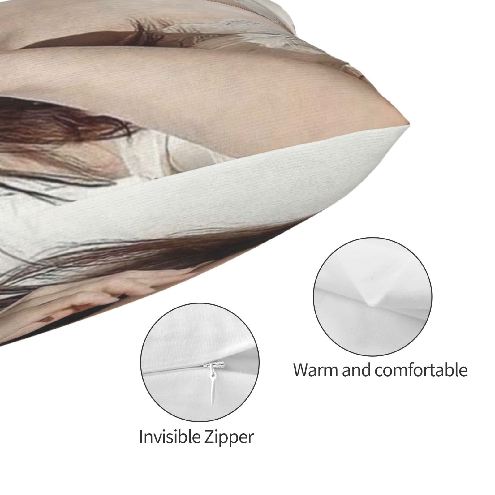 Amazon｜田中みな実 枕カバー 抱き枕おしゃれかわいい 抗菌 防臭