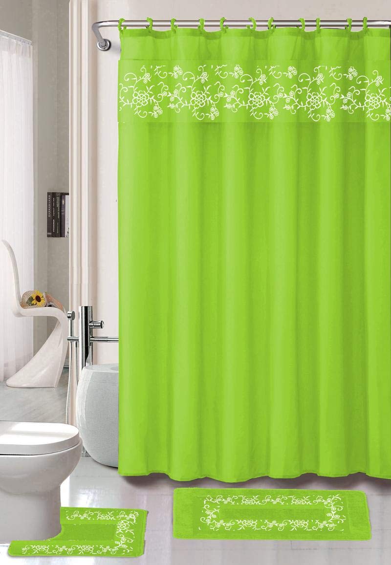 Lime Green Shower Curtains Curtains & Drapes