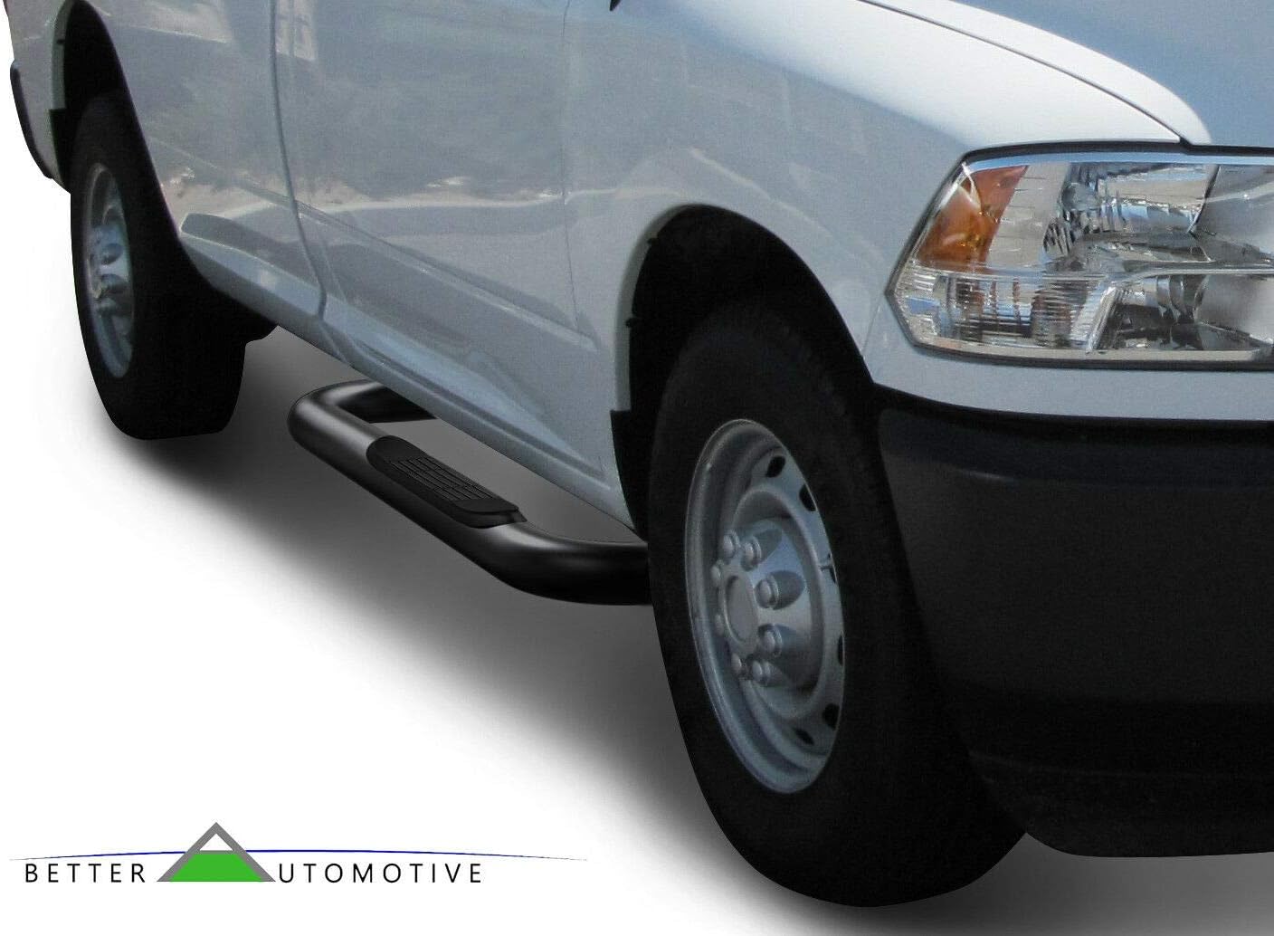 3" Black Side Step Rails Compatible with 1995-2004 Toyota Tacoma Access CAB/Extended CAB Side Bars NERF Bars Running Boards Step(4WD OR PRERUNNER 2/4WD)