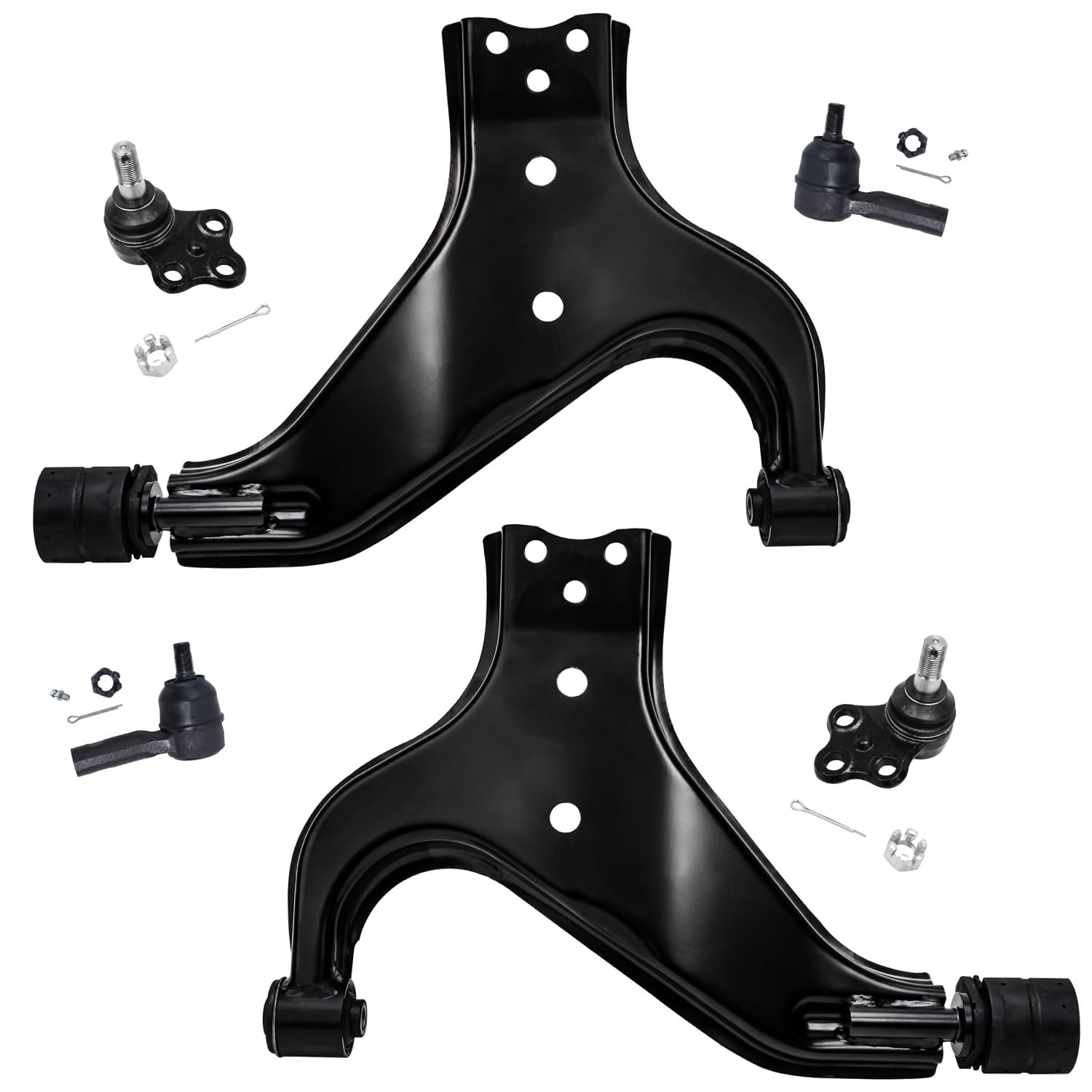 Detroit Axle - 6pc Front End Kit for 96-04 Nissan Pathfinder, 97-03