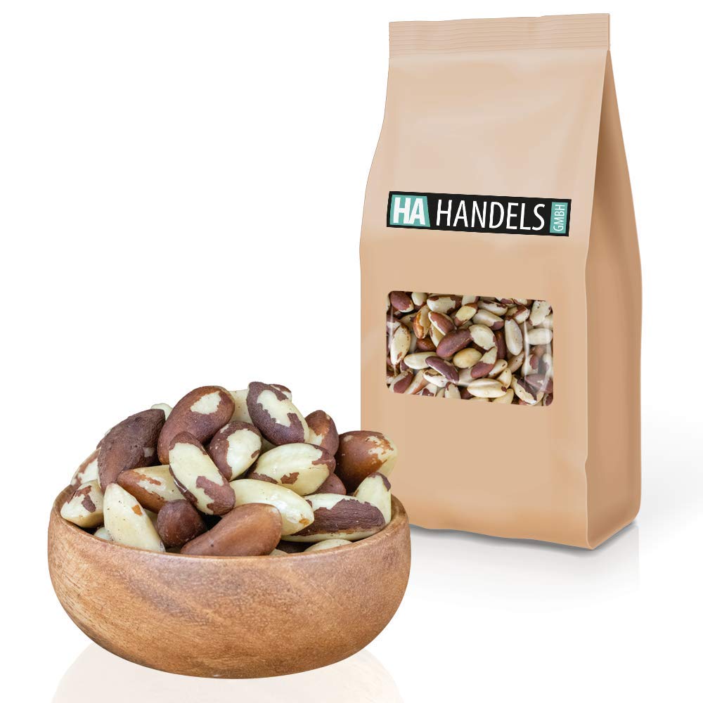 Paranüsse naturbelassen roh unbehandelt Paranusskerne ungeschwefelt ungesalzen ohne Schale ungeröstet wiederverschließbare Verpackung 1kg - 5kg (2,5kg)
