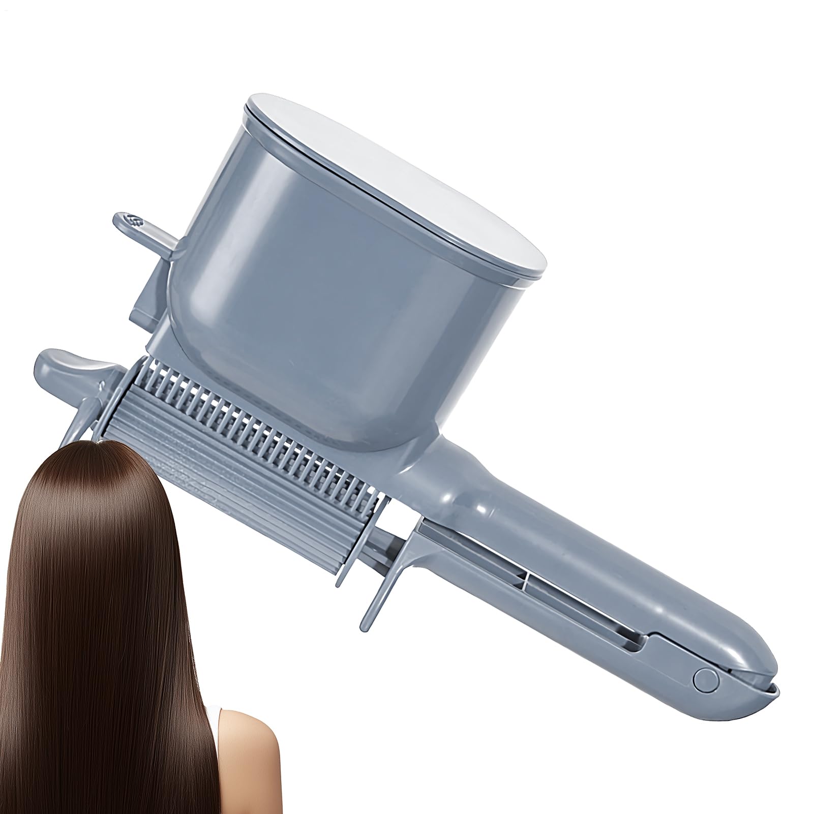 Rouleau applicateur de couleur cheveux ergonomique outil coloration facile débutant