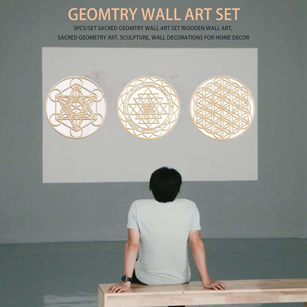 Géométrie Sacrée Sculpture Murale Arbre De Vie Symbole Méditation